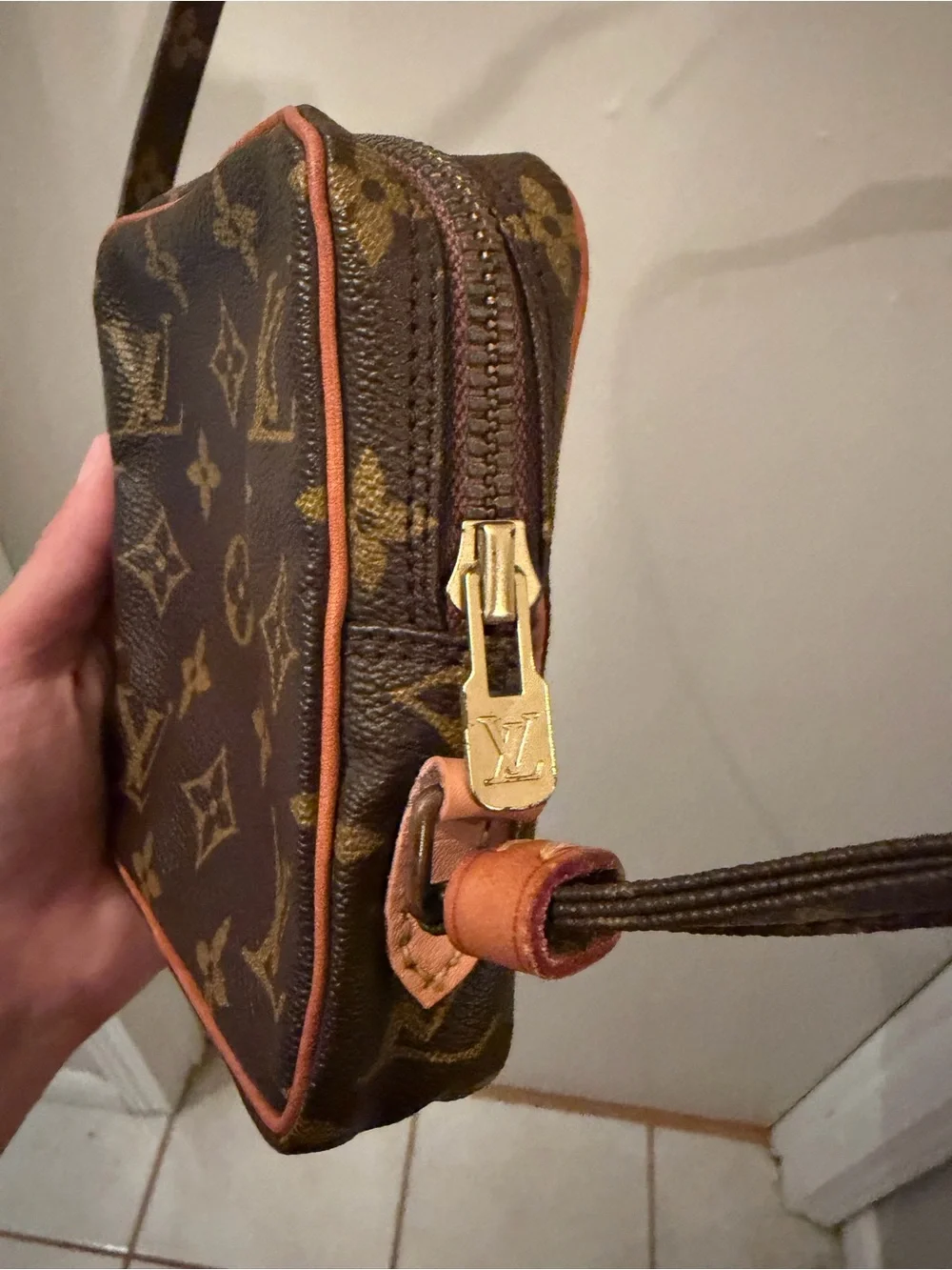 Louis Vuitton Monogram Mini Crossbody - Brown & Tan